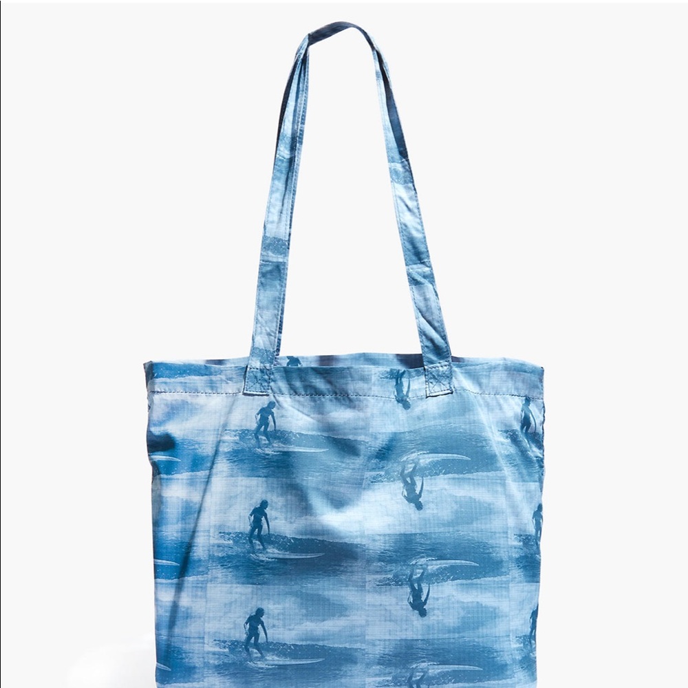Madewell The Recycled Reusable Tote in Wave Rider